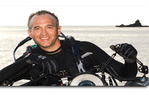 National Geographic underwater photograph and Ocean Matters board member Brian Skerry.